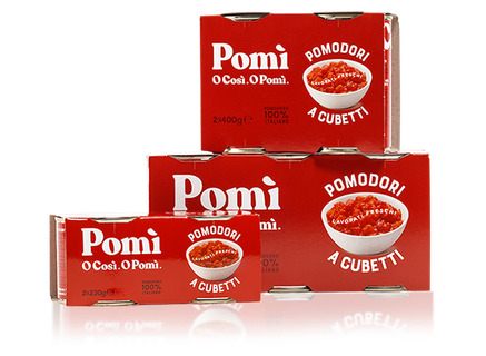 Pomodoro a cubetti