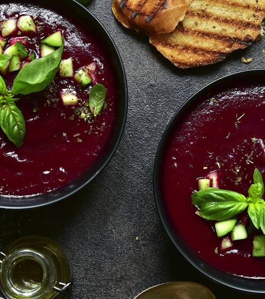 Gazpacho di barbabietola