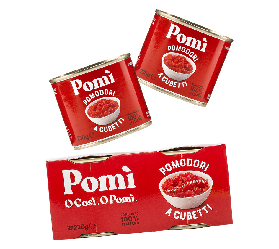 pomodoro a cubetti